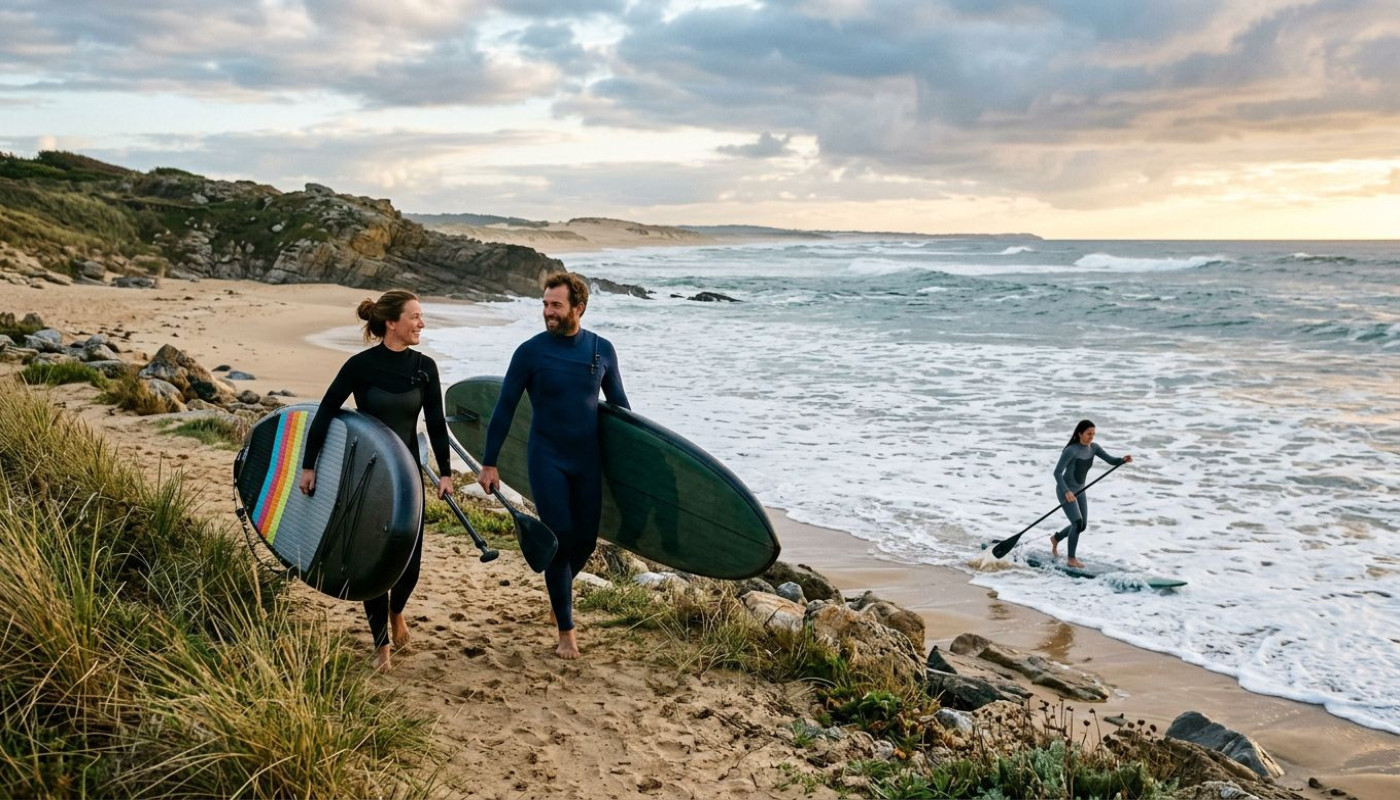 Du rivage à l'océan : trajectoires inattendues des passionné(e)s de SUP